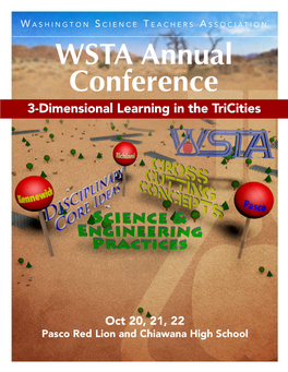 WSTA Annual Conference 3-Dimensional Learning in the Tricities