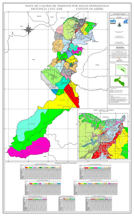 Valores De Terreno Por Zonas Cantón.Mxd