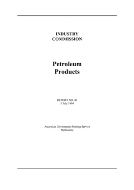 Petroleum Products