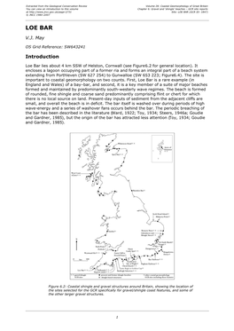 Loe Bar (Gcr Id: 1847) © Jncc 1980–2007