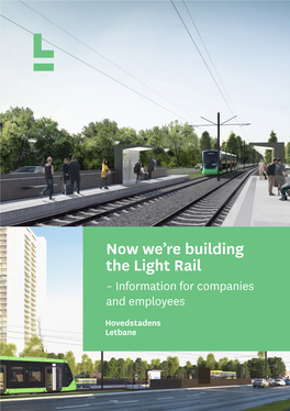 Light Rail – Information for Companies and Employees