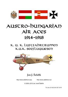 Austro-Hungarian Air Aces 1914-1918