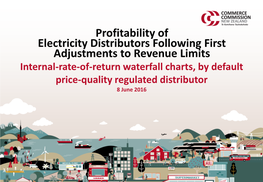 Profitability of Electricity Distributors Waterfall Charts