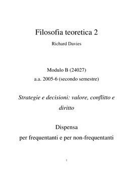 Filosofia Teoretica 2