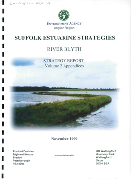 Suffolk Estuarine Strategies