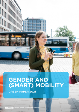 Gender and (Smart) Mobility Green Paper 2021