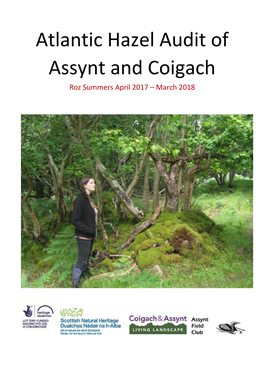 Atlantic Hazel Audit of Assynt and Coigach