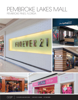 Pembroke Lakes Mall Pembroke Pines, Florida