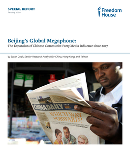 Beijing's Global Megaphone