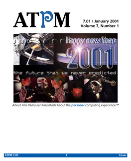 ATPM 7.01 1 Cover