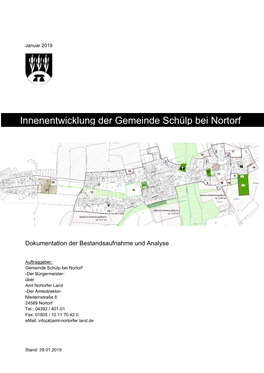 Innenentwicklung Der Gemeinde Schülp Bei Nortorf