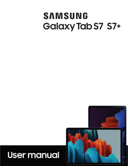 Samsung Galaxy Tab S7|S7+ T870U|T970U User Manual