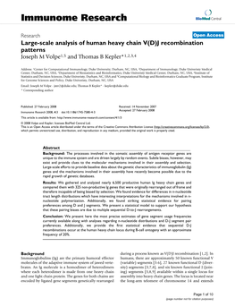 Viewed and Published Immediately Upon Acceptance Deoxynucleotidyl Transferase by Ig Heavy Chain in B Lineage Cells