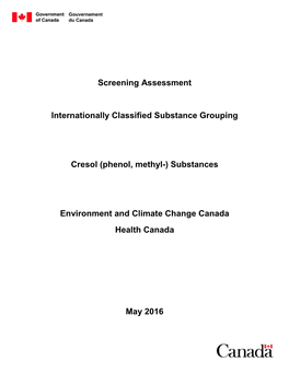 Screening Assessment