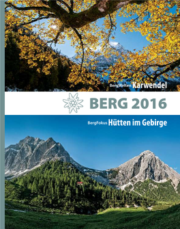 Karwendel BERG 2016