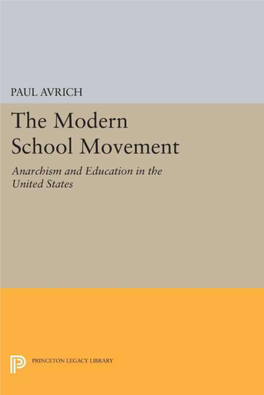 The Modern School Movement