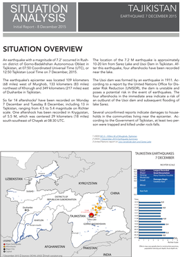 Situation Analysis