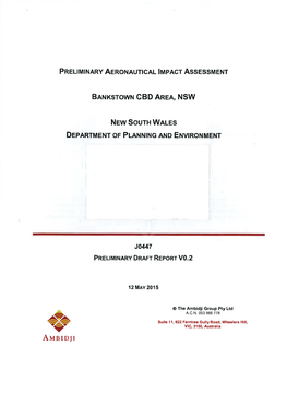 Preliminary Aeronautical Impact Assessment