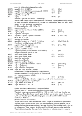 Local History of Ethiopia Arga - Assussili © Bernhard Lindahl (2005)