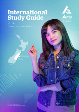 International Study Guide 2020 Canterbury, New Zealand