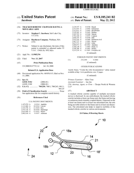 (12) United States Patent (10) Patent No.: US 8,185,241 B2 Jacobsen (45) Date of Patent: May 22, 2012