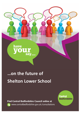 …On the Future of Shelton Lower School