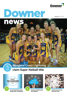 Claim Super Netball Title Sunshine Coast Lightning