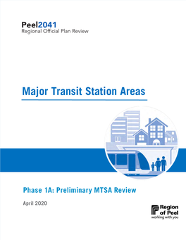 Phase 1A: Preliminary MTSA Review