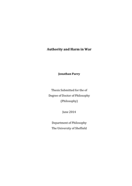 Authority and Harm in War LIBRARY VERSION.Pdf