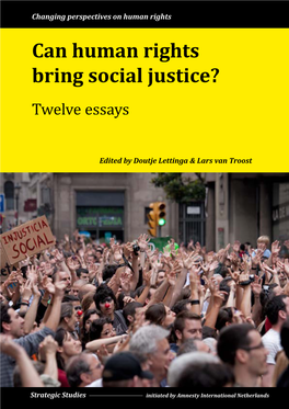 Can Human Rights Bring Social Justice? Twelve Essays