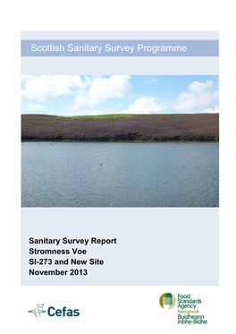 Scottish Sanitary Survey Programme