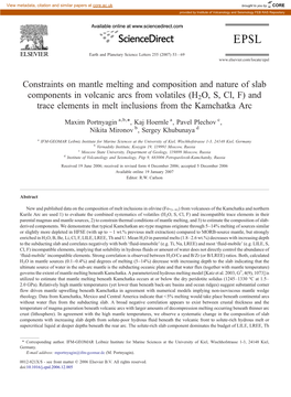 Constraints on Mantle Melting and Composition and Nature Of