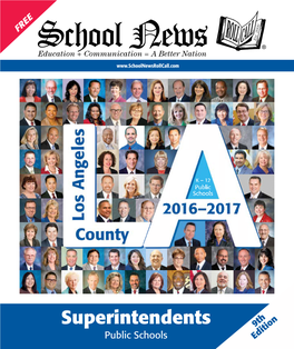 Superintendents 9Th Public Schools Edition Our Members Give Us a Lot to Live up To