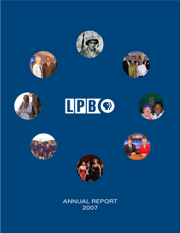 LPB Annual Report 2007