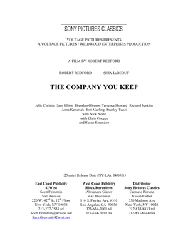 The Company You Keep