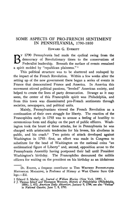 By 1790 Pennsylvania Had Made the Cyclical Swing From