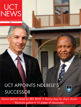 UCT Appoints Ndebele's Successor