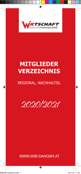 Mitglieder Verzeichnis