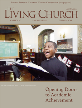 April 6, 2014 the LIVING CHURCH CATHOLIC EVANGELICAL ECUMENICAL