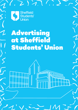 Advertising at Sheffield Students' Union