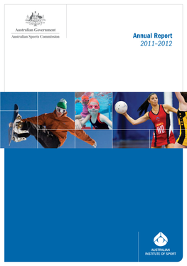 Australian Sports Commission Annual Report 2011-2012