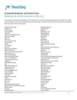 Financial Distribution Channels