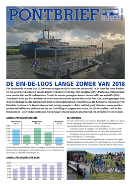 De Ein-De-Loos Lange Zomer Van 2018