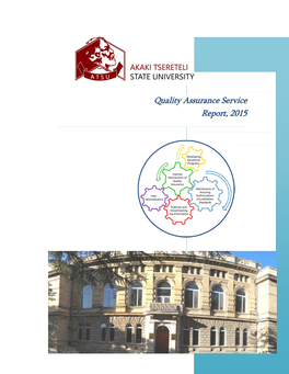 Quality Assurance Service Report, 2015
