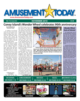 Coney Island's Wonder Wheel Celebrates 90Th Anniversary