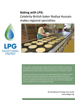 Baking with LPG Nadiya and Derbyshire Oatcakes