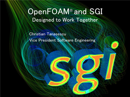 Openfoam® And