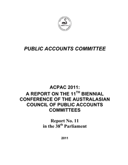 Public Accounts Committee