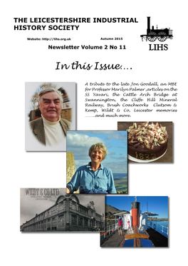 The Leicestershire Industrial History Society