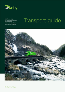 Transport Guide for Parcels, Groupage and Part Loads From